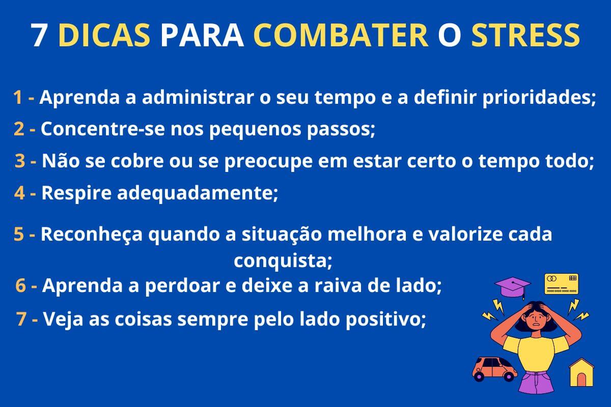 7 dicas para combater o stress