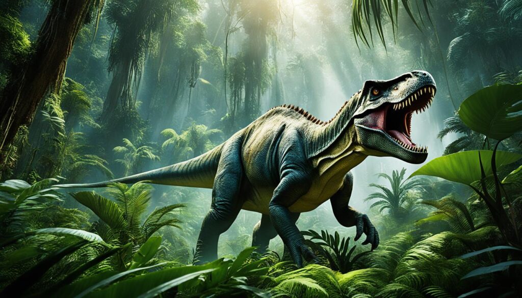 Tiranossauro Rex: O Lendário Rei dos Dinossauros
